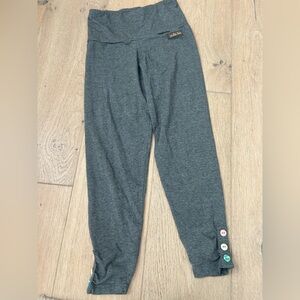 Matilda Jane capri Leggings with Button Accents
